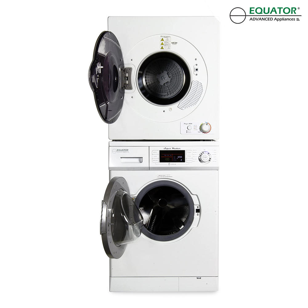 Equator Advanced Appliances Equator Pro Compact 110V Set Washer 13 lbs+Vented 3.5 cu.ft. Auto/Time Dryer