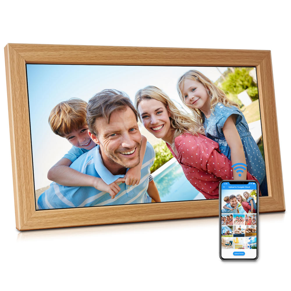 Sungale 21.5” True Cloud Frame with Editable Cloud Albums, IPS LCD Screen, 20GB Free Cloud Storage