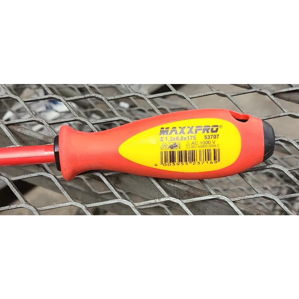 Witte*53707 MAXXPRO 7" Insulated Slotted Screwdriver