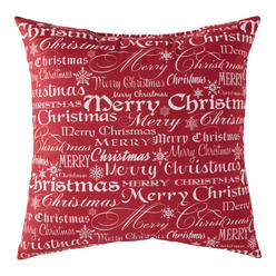 Greendale Home Fashions 18" Holiday Throw Pillow - Merry Christmas