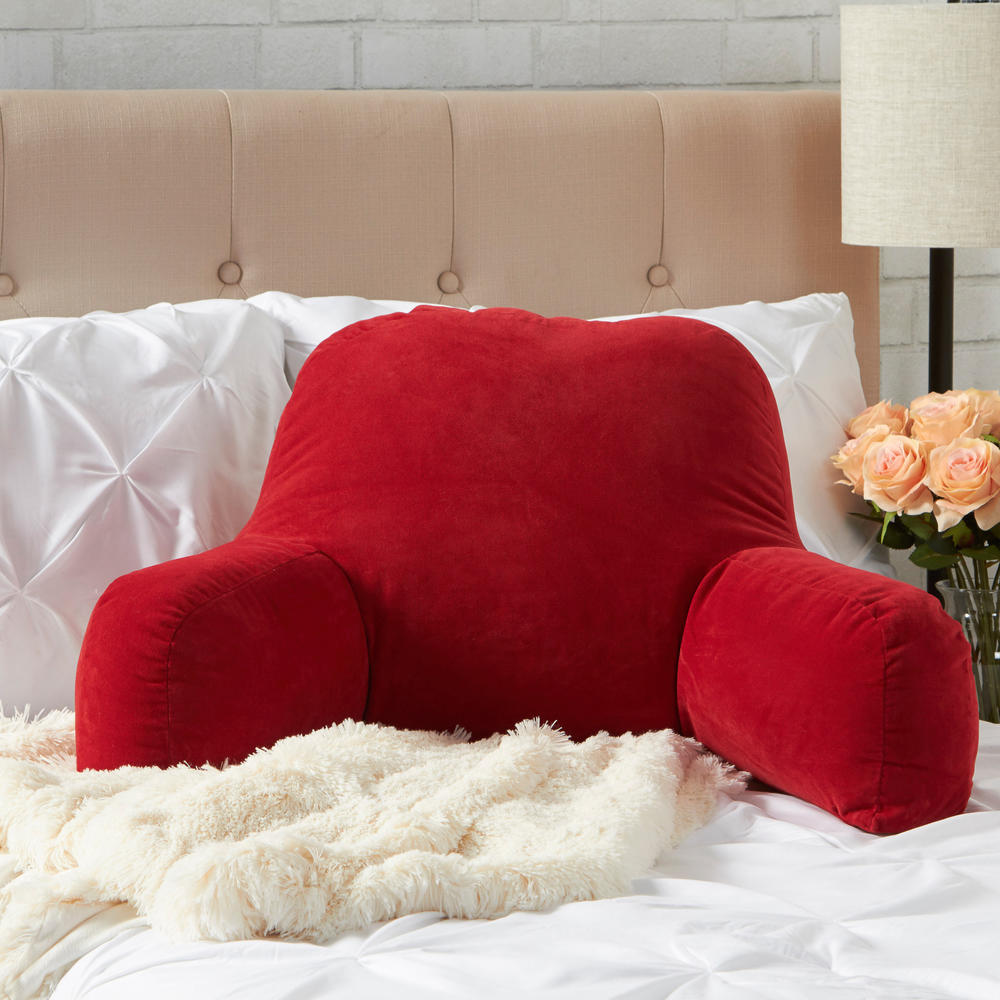 Greendale Home Fashions Bed Rest Pillow - Hyatt - Scarlet