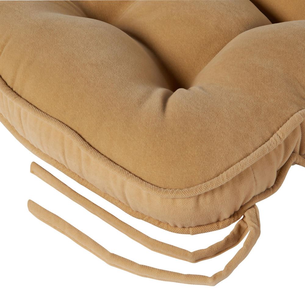 Greendale Home Fashions Standard Rocking Chair Cushion - Hyatt fabric -  Cream