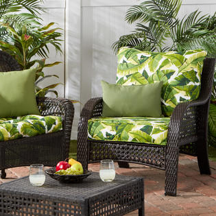 Greendale outdoor deep top seat cushions