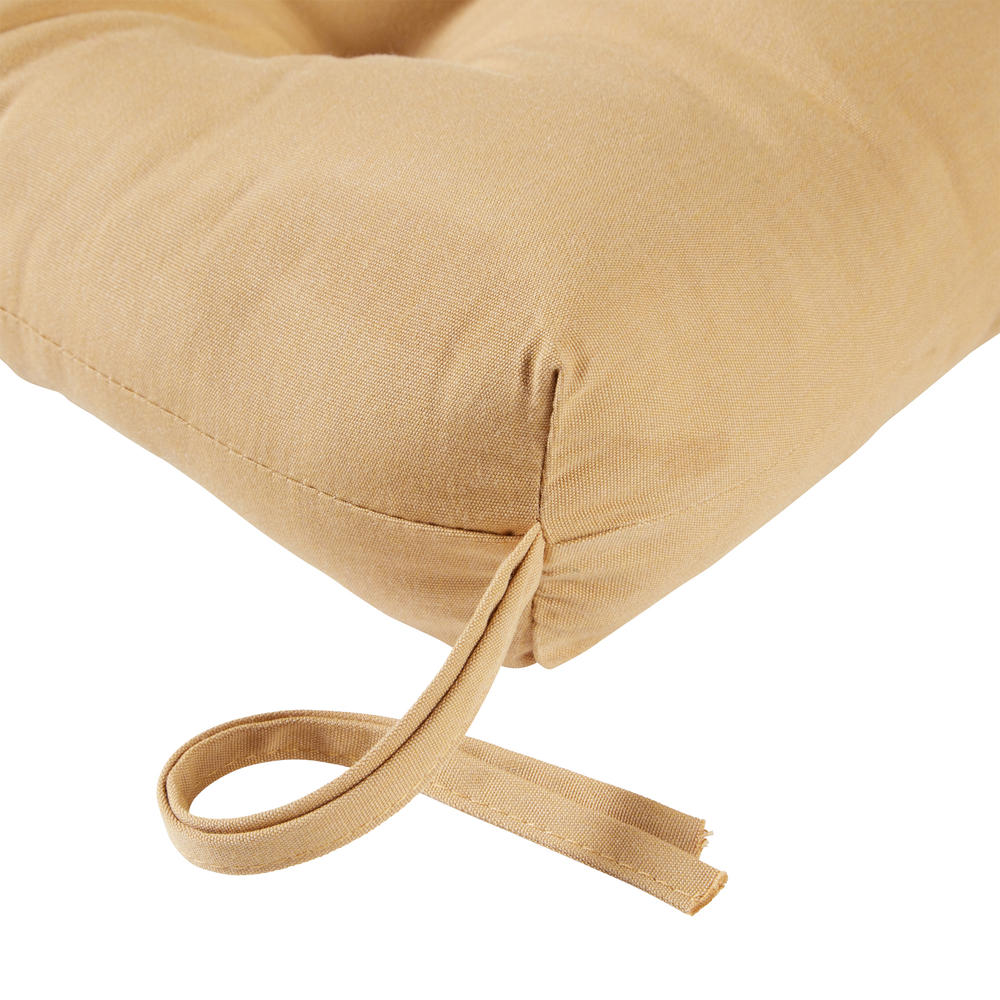 Greendale Home Fashions 44" Outdoor Sunbrella Fabric Swing/Bench Cushion, Wheat