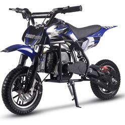 MotoTec Alien DB-01 50cc 2-Stroke Kids Dirt Bike Blue