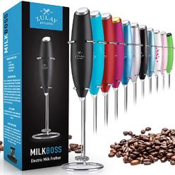 Zulay Kitchen High Powered Milk Frother Foam Maker for Lattes, Cappuccinos, Matcha, Frappes and More by Milk Boss