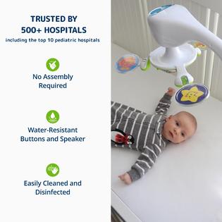 Nurture Smart - Baby Crib Mobile & Projector, Multiple Sound 