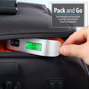 Luggage Scale Handheld Portable Electronic Digital Hanging Bag Weight Scales  Travel 110 LBS 50 KG 5 Core