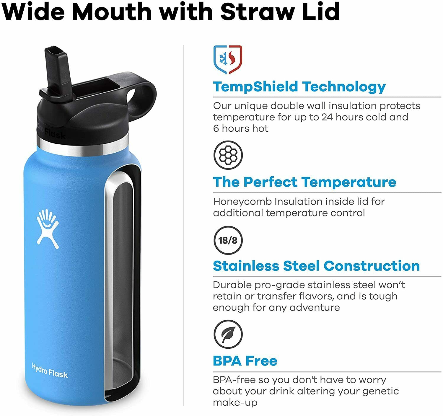 wide mouth vacuum flask