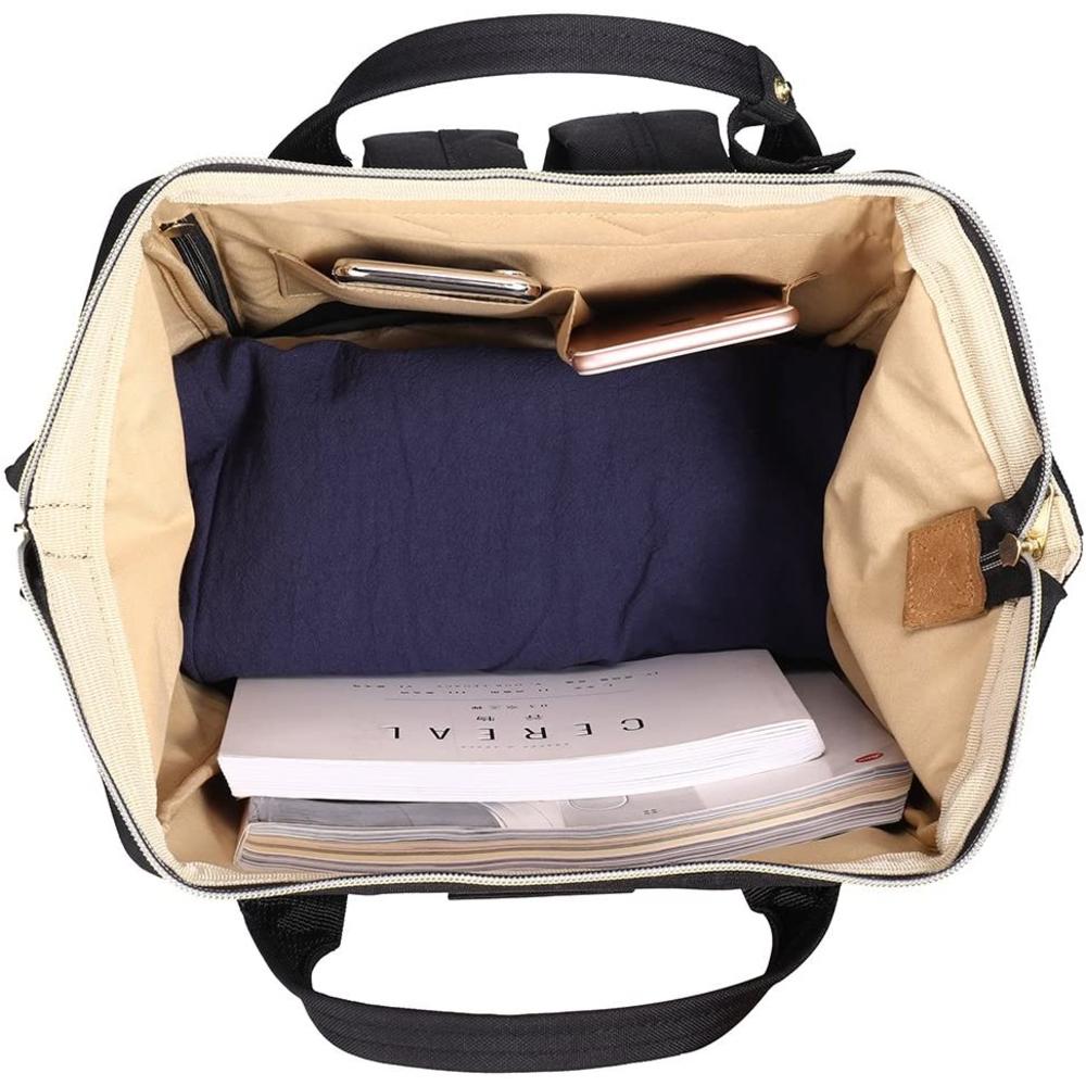 MITAOSLIM Himawari Travel School Backpack with USB Charging Port 15.6 Inch Doctor Work Bag for Women&Men College Students