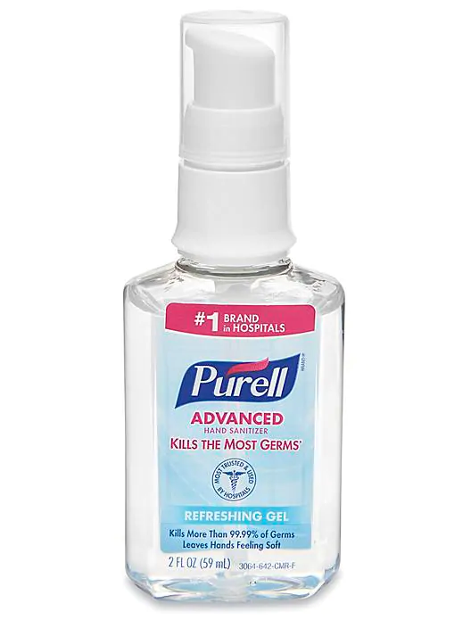 Purell Advanced Hand Sanitizer Refreshing Gel (2 FL OZ) *24 Spray Bottles*