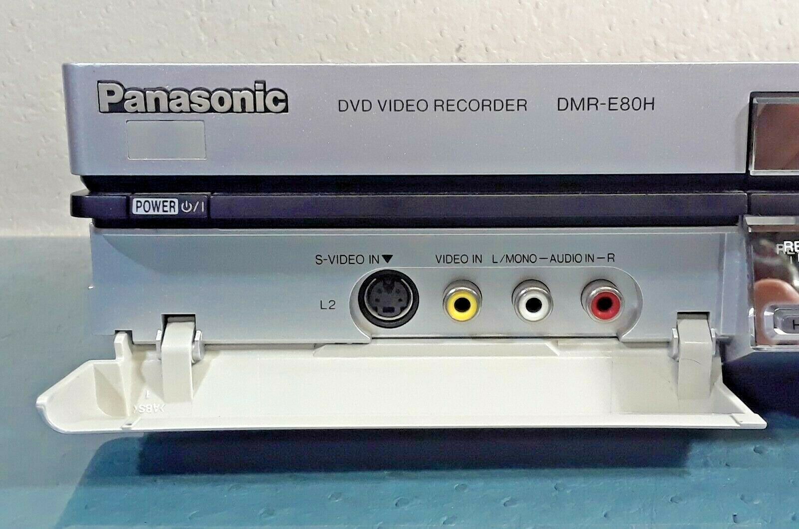 Refurbished *** Panasonic DMRE80H ProgressiveScan DVD Player/Recorder