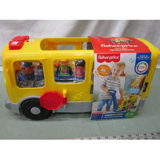 Figura De Repuesto Para Little People Big Yellow Schoolbus - Niña Con Trenzas En Rosa
