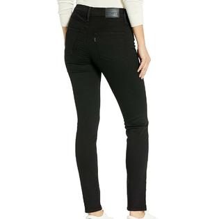 levi's mid rise skinny black