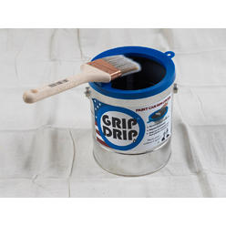 Grip Drips Paint Can Rim Cover with Magnetic Brush Holder