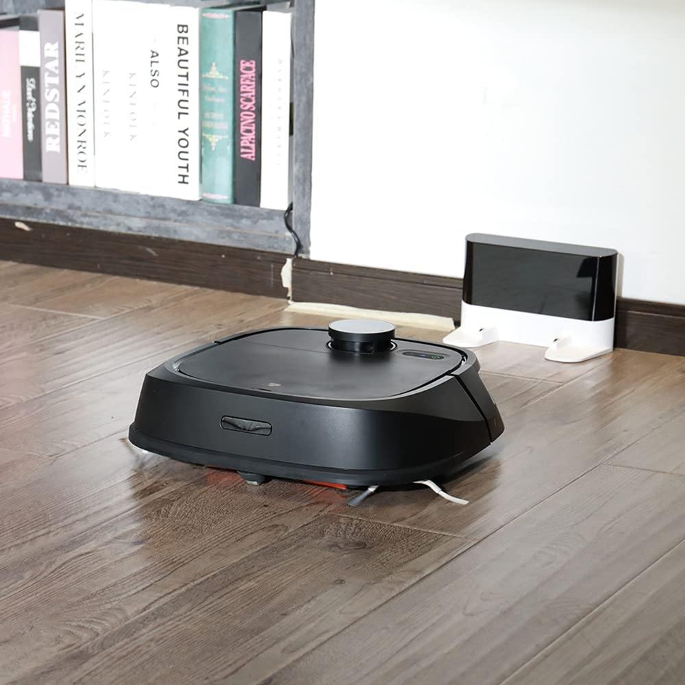 Tecbot Self-Rinse Sweeping and Mopping Laser Robot Vacuum Cleaner LDS + SLAM Navigation 4000 PA