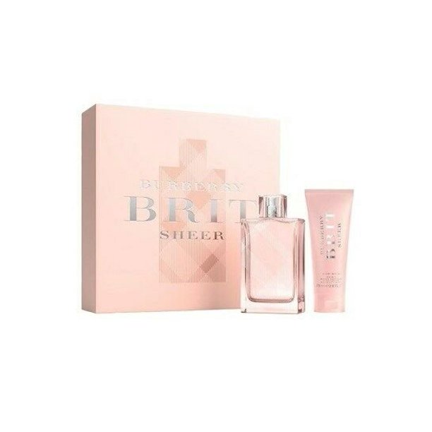 burberry perfume gift set for her