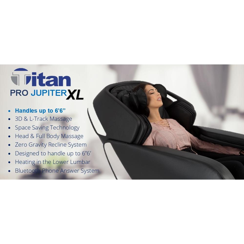Osaki Titan 3D Pro Jupiter XL Zero Gravity Massage Chair - Black