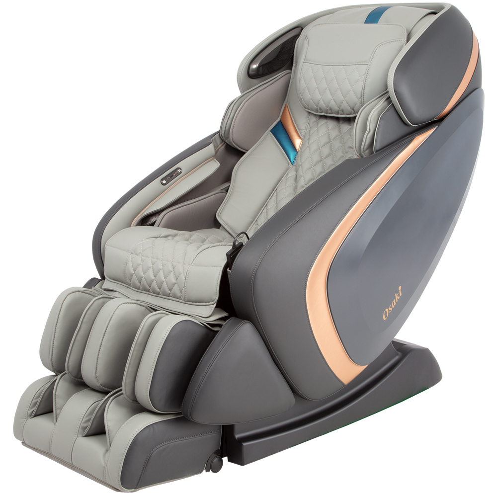 købmand Michelangelo tommelfinger Osaki 3D Pro Admiral Zero Gravity Massage Chair - Grey