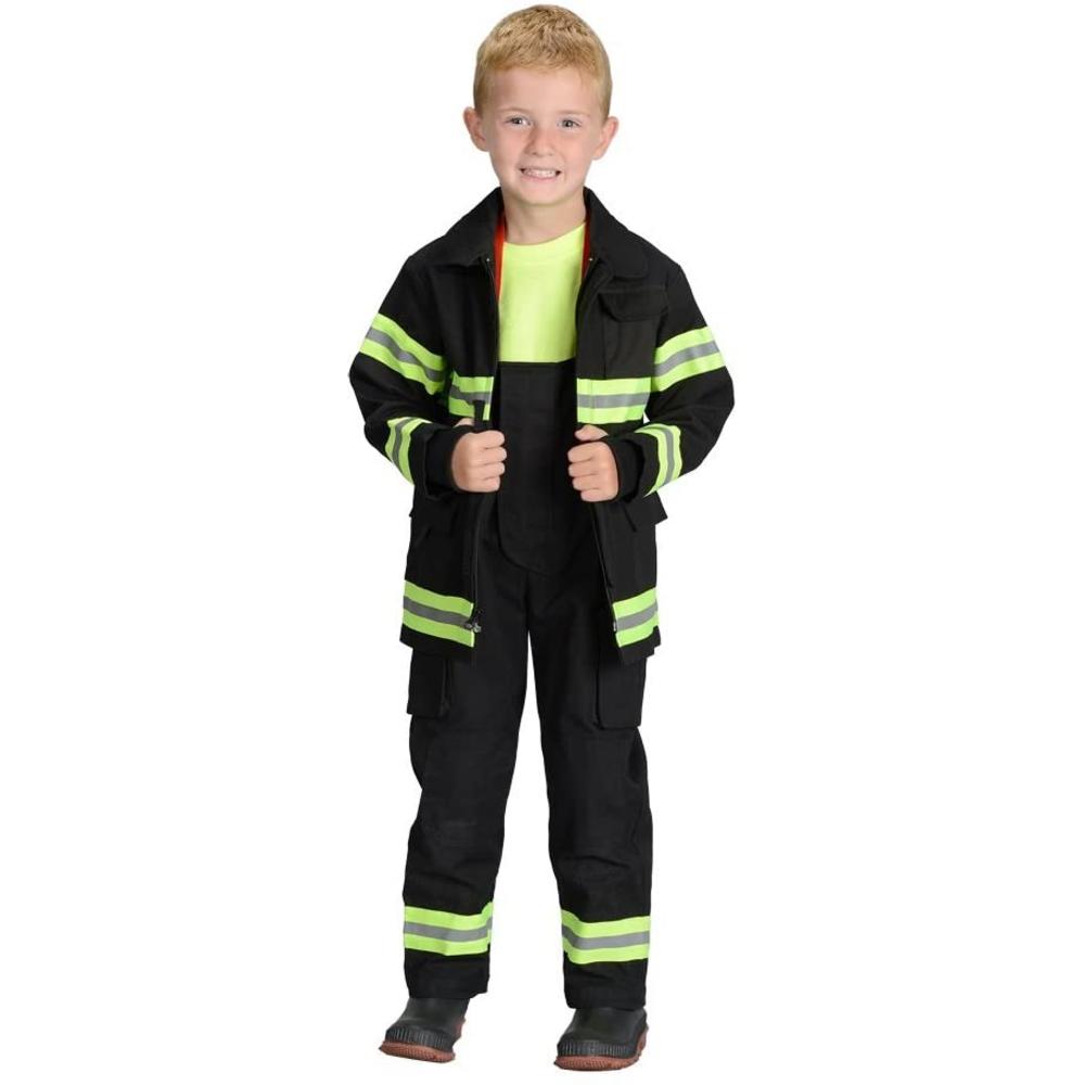Aeromax Jr. NEW YORK Fire Fighter Suit,  The most realistic bunker gear for kids everywhere. Just like the real gear!