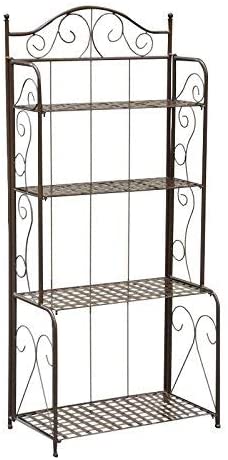 International Caravan 523767-OG-145553-O-783298 Bakers Rack ...
