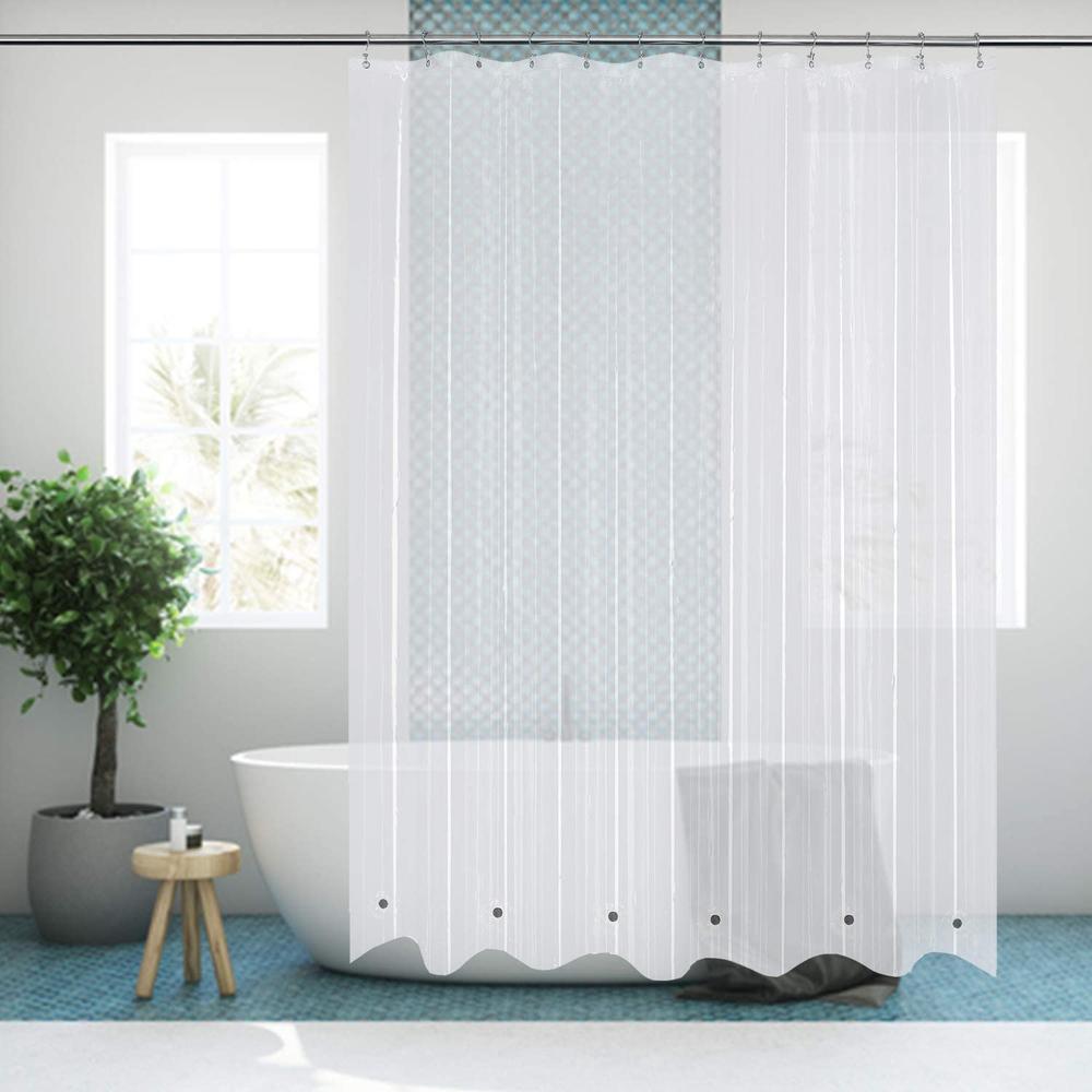 Peva shower curtain liner Deluxe Clear 100 PEVA Shower Curtain Liner
