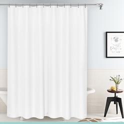 Bliss Deluxe White Heavyweight Shower Curtain Liner with Metal Grommets 70"X 72" NEW
