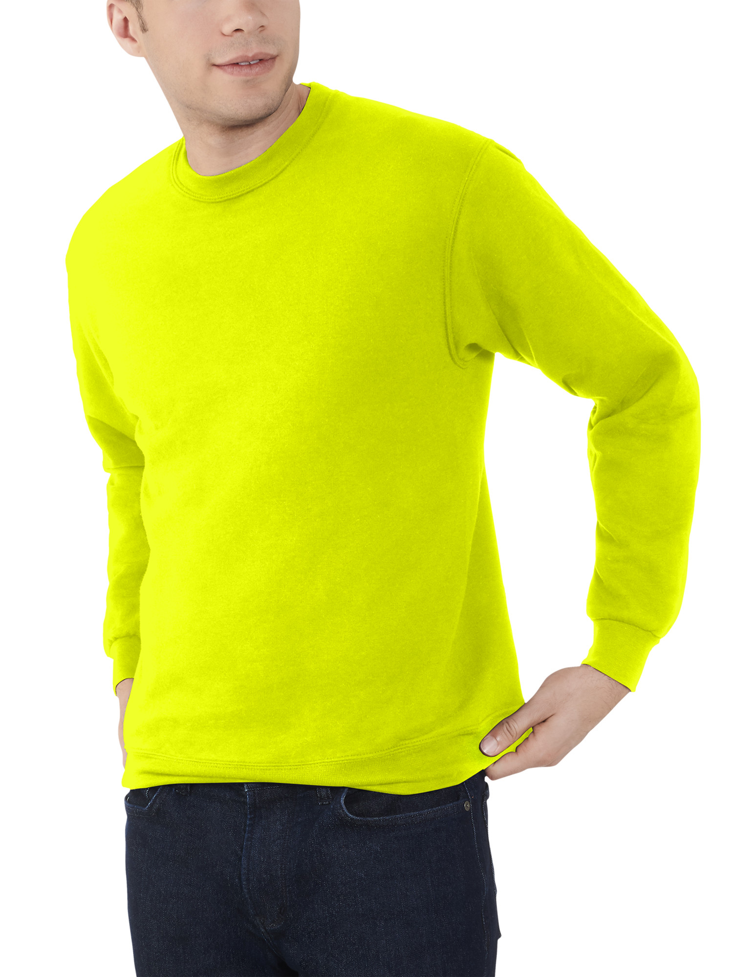 men's eversoft fleece crew sweatshirt