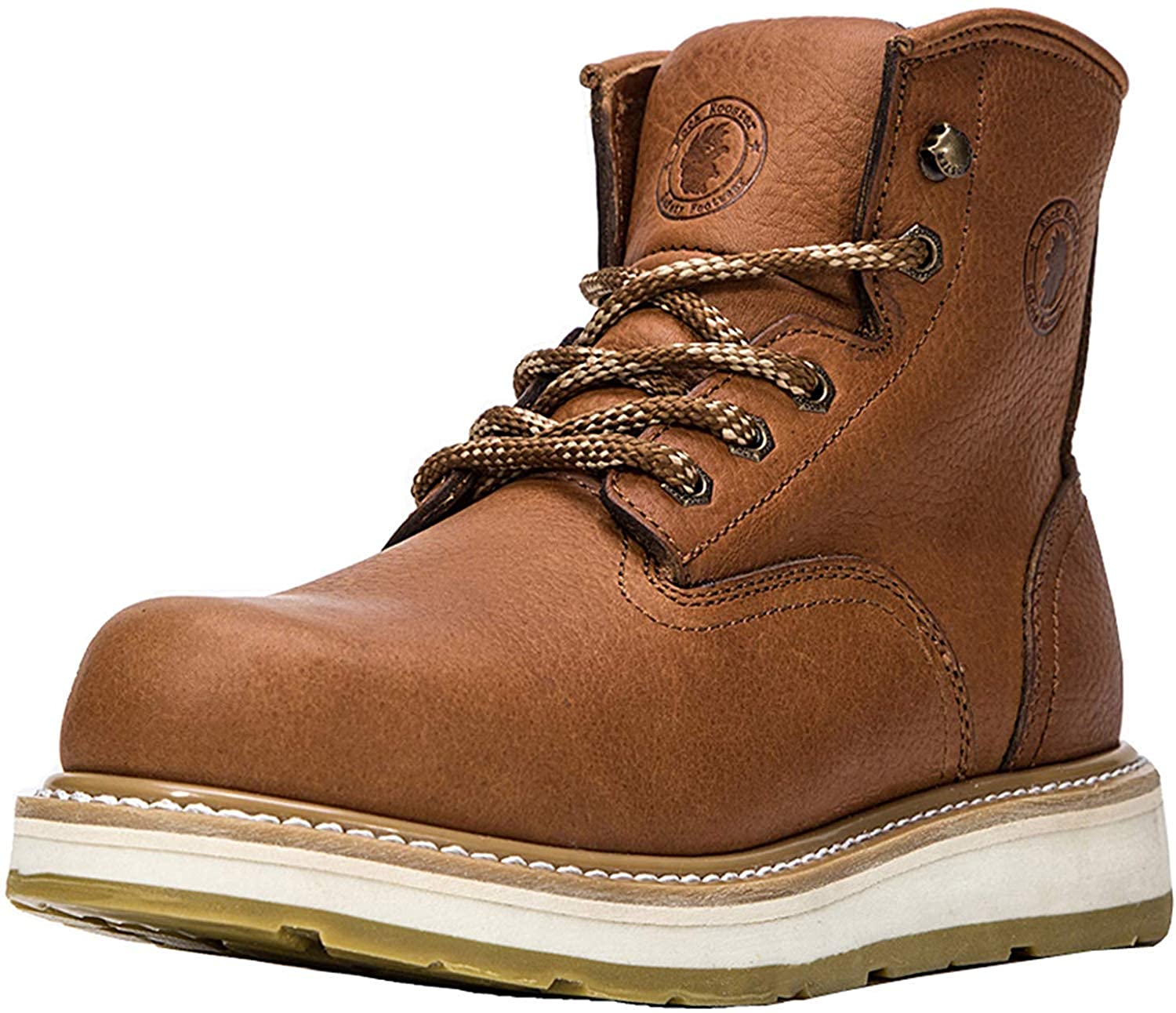 leather slip resistant work boots