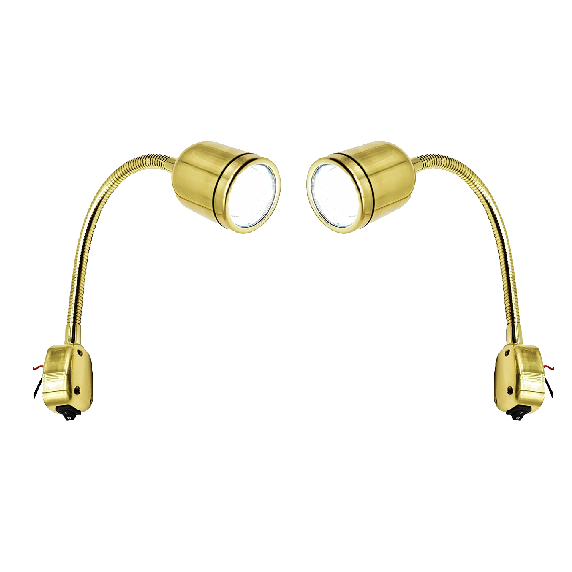 Marine City Brass Swivel Head Cabin/Reading/Chart MR-16