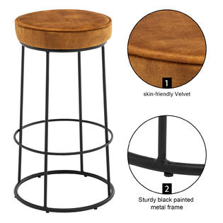 Duhome Elegant Lifestyle Bar Stools Set of 2, Bar Stool ...