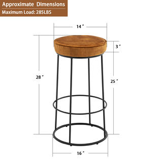 Duhome Elegant Lifestyle Bar Stools Set of 2, Bar Stool ...