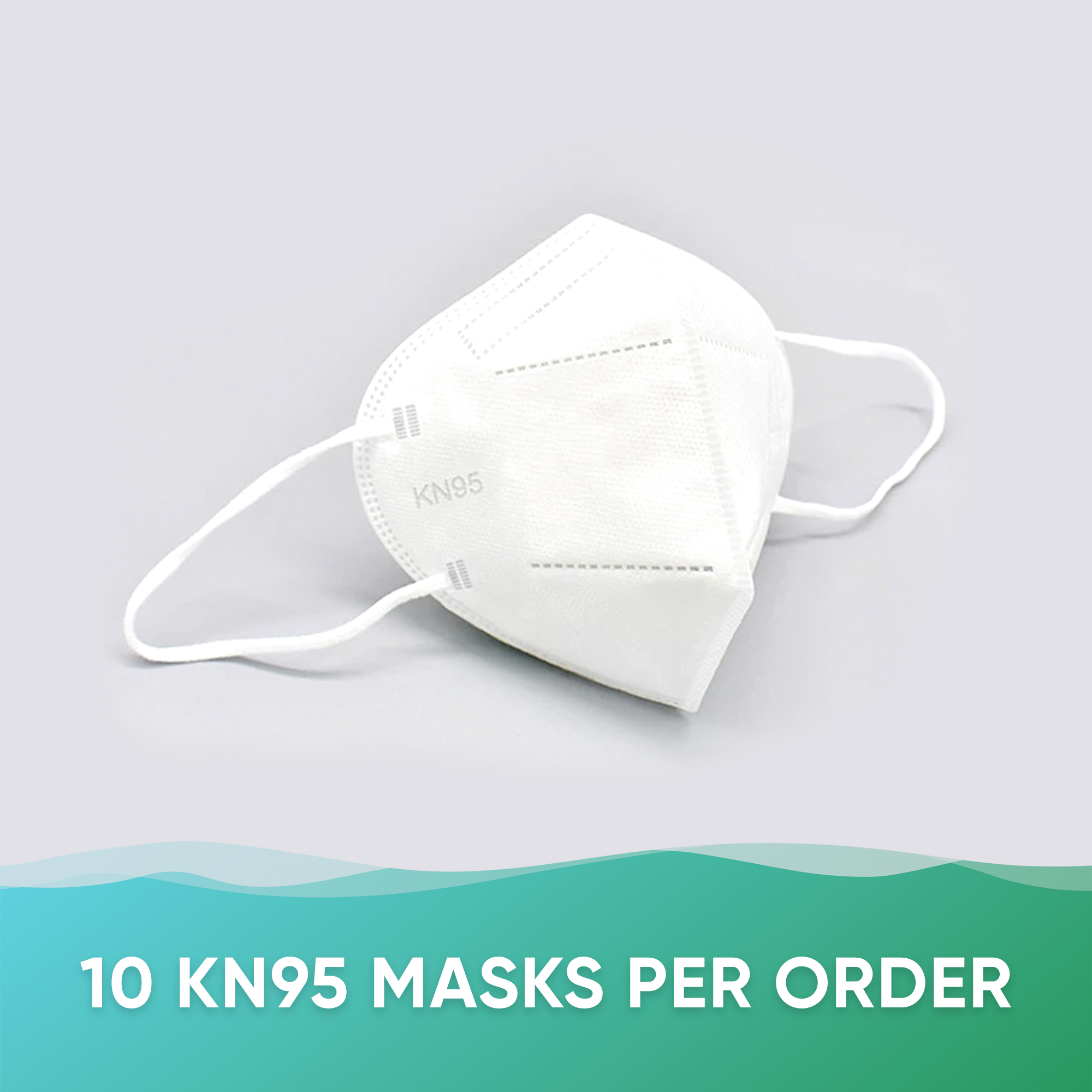 AnDum KN95 Face Masks - 10 Per Order - AnDum Brand Model AD-1005 KN95 Respirator Face Masks