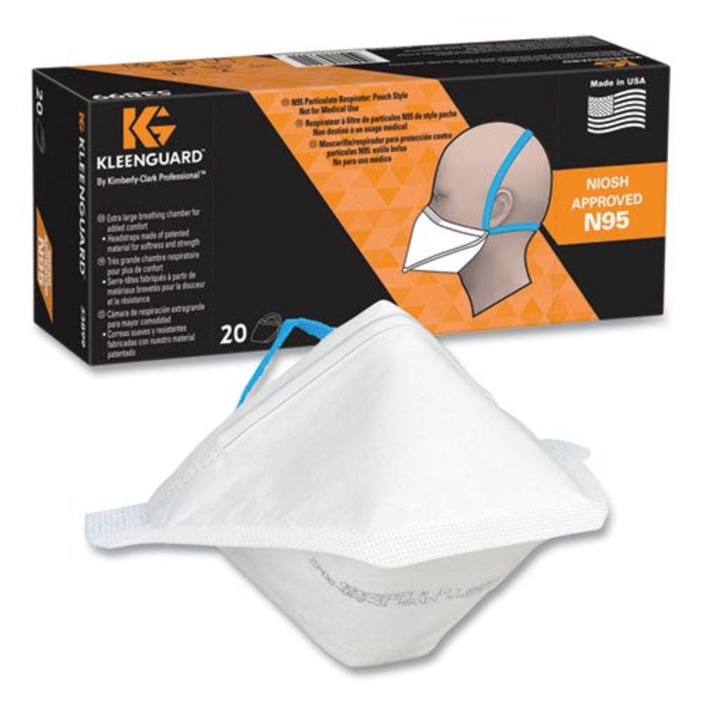 Kimberly-Clark KleenGuard™ N95 Pouch Respirator (Pack of 20)