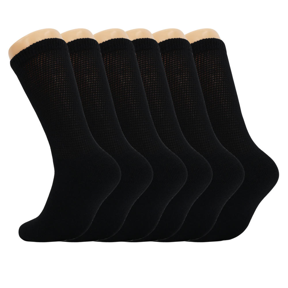 AWS/American Made Diabetic Loose Fit Non-Binding Crew Socks Full ...