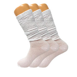 AWS/American Made Long Cotton Lightweight Slouch Socks | 3 pairs