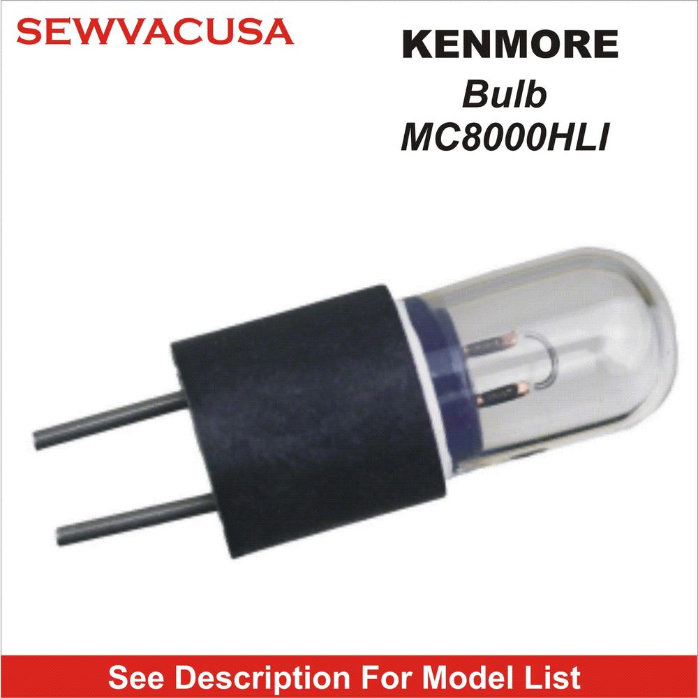 Sewvacusa Light Bulb MC8000HLI Fits Janome Kenmore & More