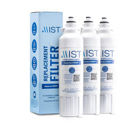 MIST LG ADQ73613401 Water Filter Replacement, Compatible With: LT800P, Kenmore 9490, 46-9490, ADQ73613402, LMXS30776S 3 Pack