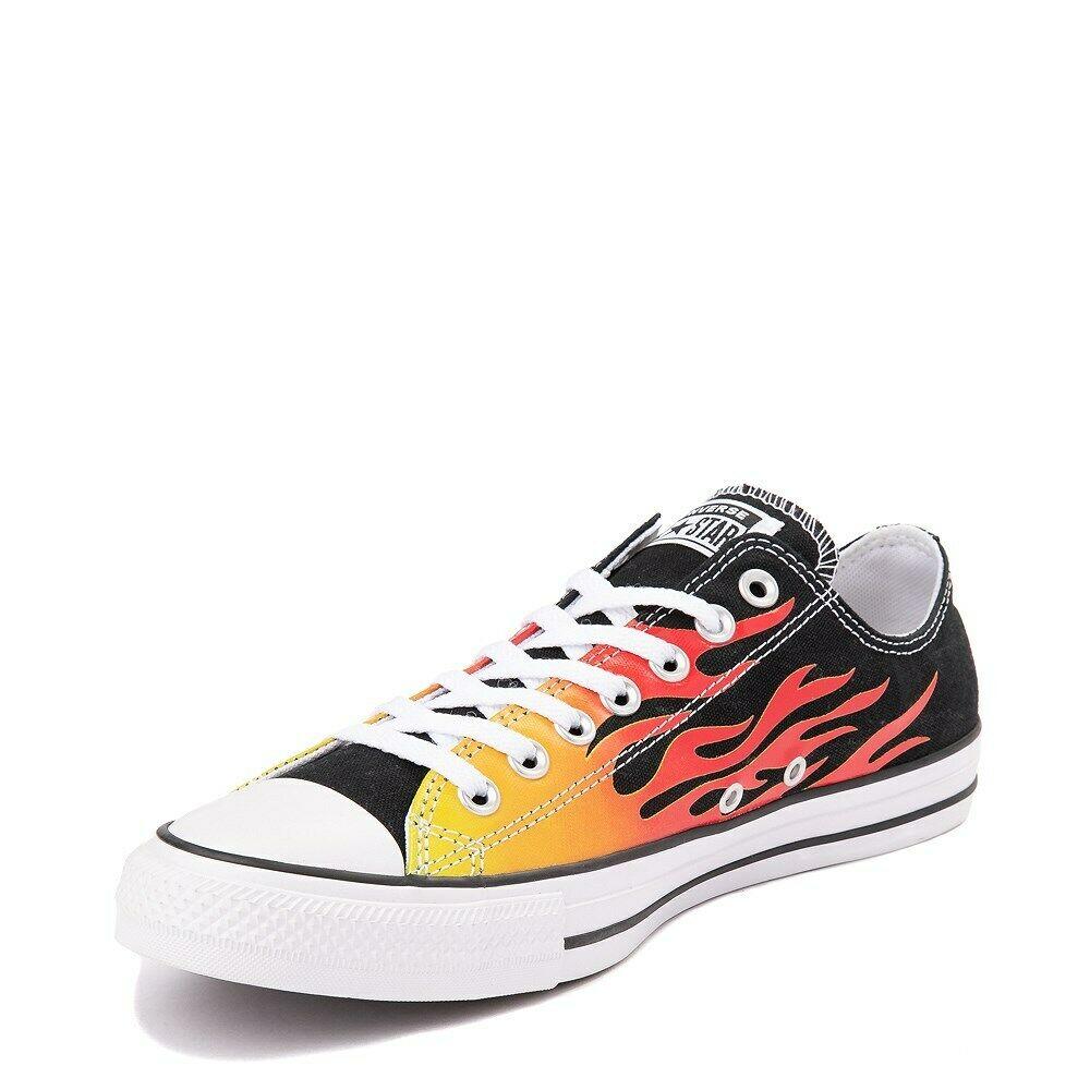 Converse Chuck Taylor All Star Low Flames Unisex Shoes 166259F