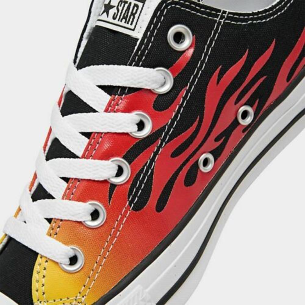 Converse Chuck Taylor All Star Low Flames Unisex Shoes 166259F