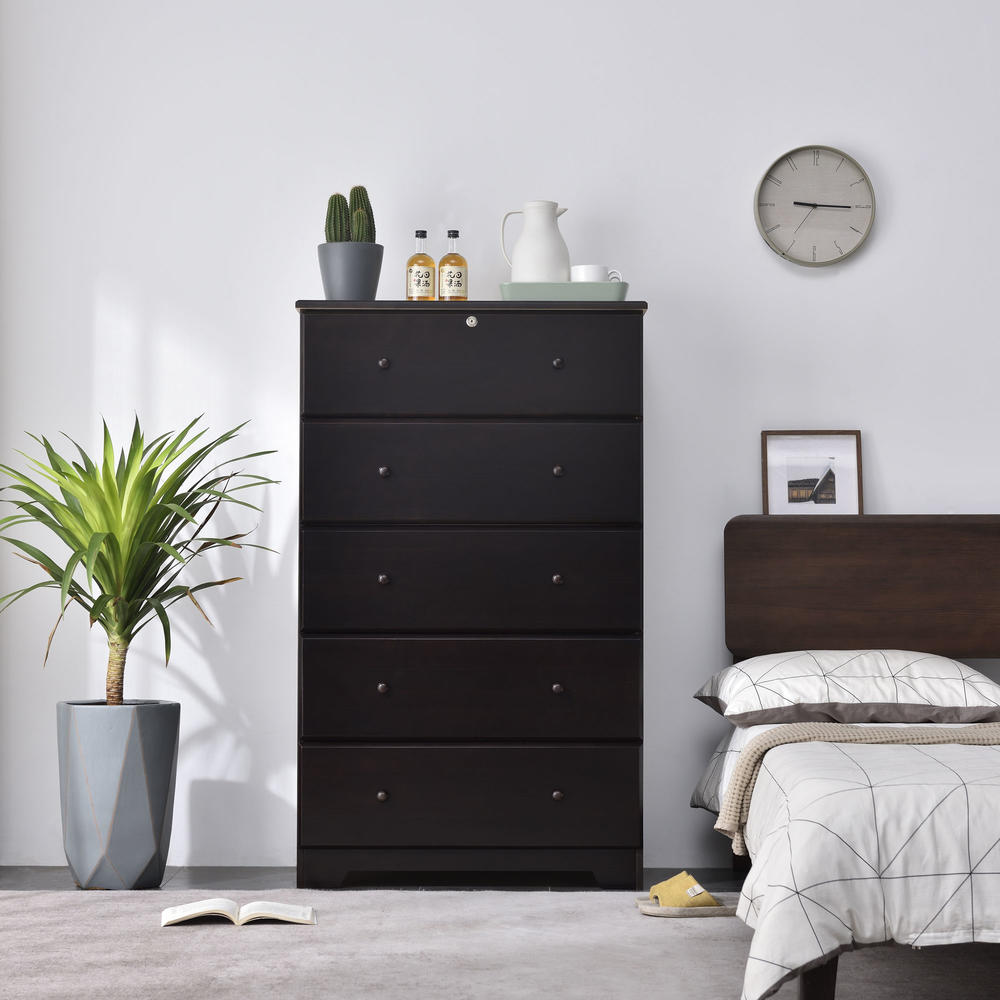 Better Homes Pine Chest 5 Drawers