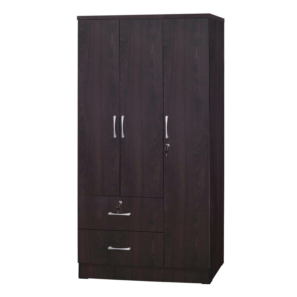 Better Homes Better Home Products Symphony Wardrobe Armoire Closet with Two Drawers
