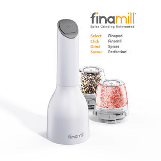 FinaMill Spice Grinder with Interchangeable Pods, Battery Operated on Food52