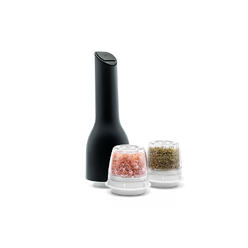 FinaMill - Award Winning Battery Operated Spice Grinder – One Touch Operation includes 2 Quick-Change Spice Pods.