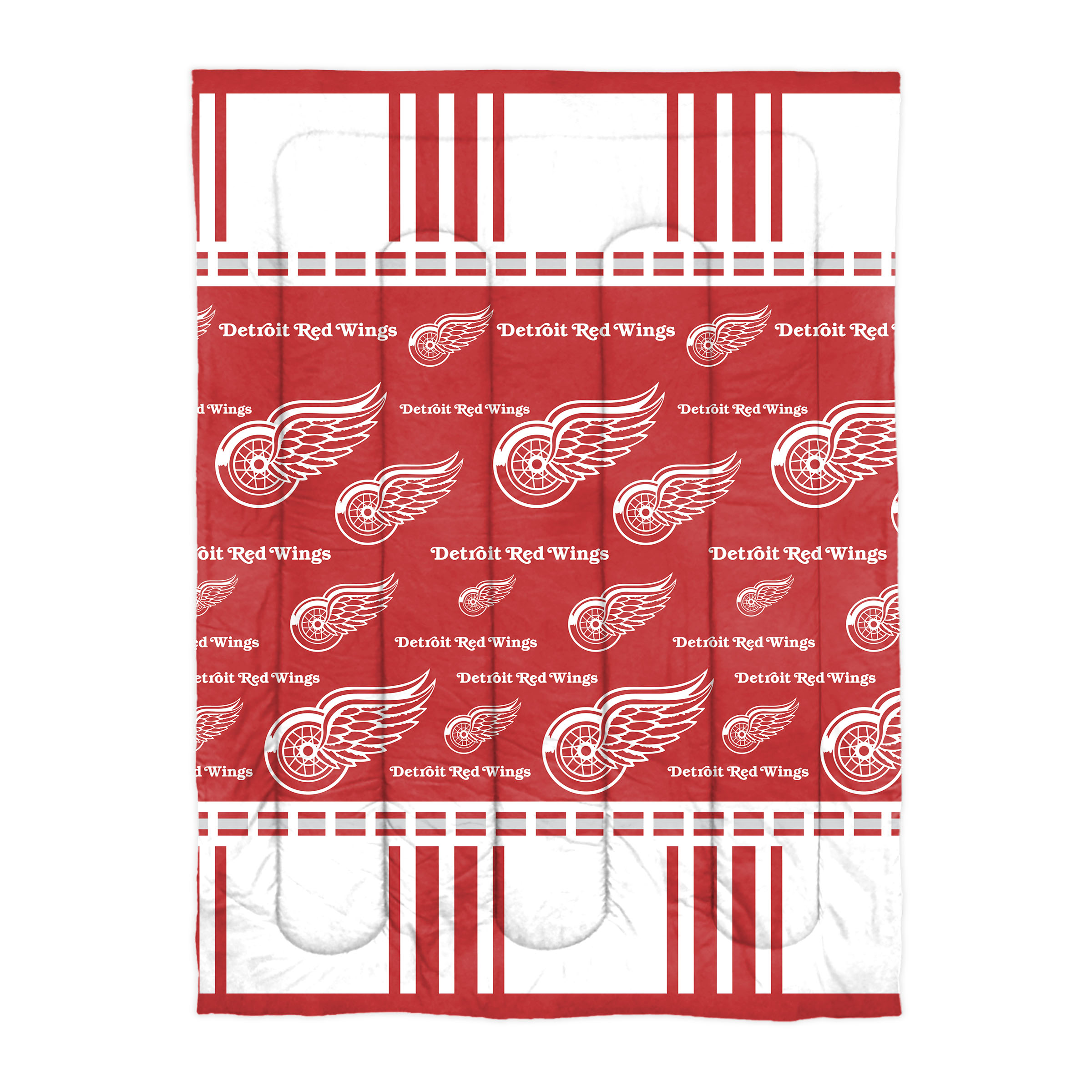 Nhl Detriot Red Wings Rotary Twin Bed, Red Wings Bedding Twin Size