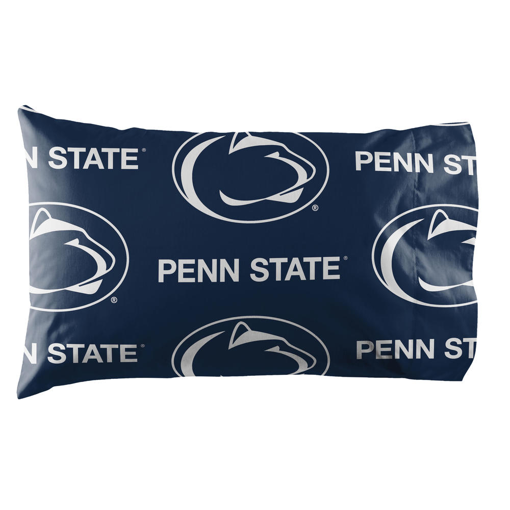 The Northwest Group NCAA Penn State Nittany Lions Full Rotary Bed In A Bag Set