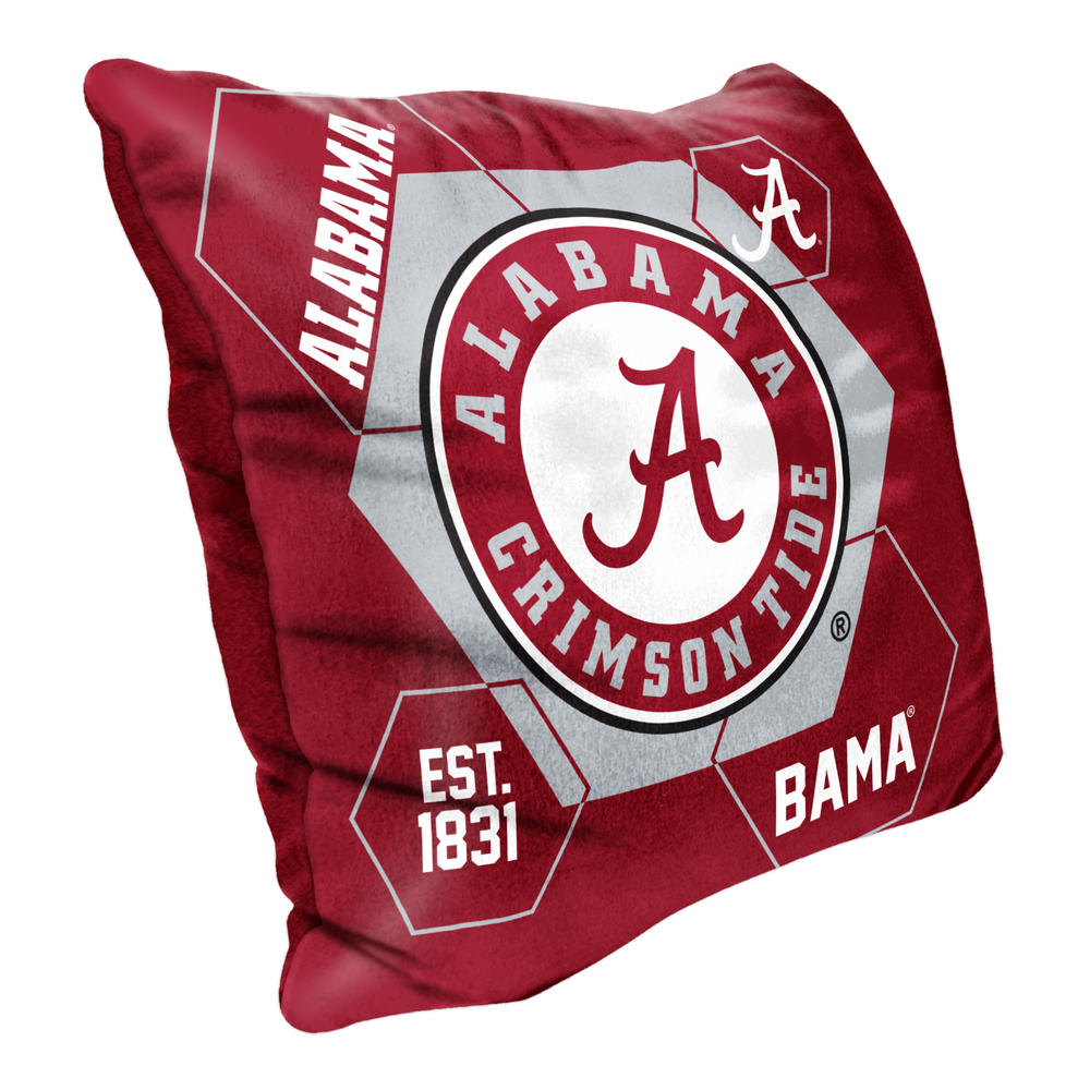 The Northwest Group NCAA Alabama Crimson Tide Velvet Reverse Pillow