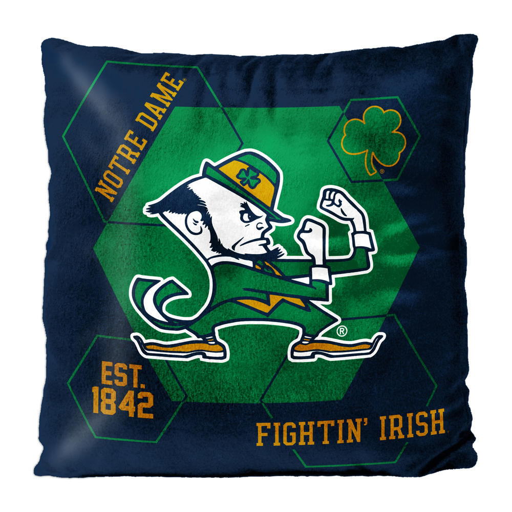The Northwest Group NCAA Notre Dame Fighting Irish Velvet Reverse Pillow