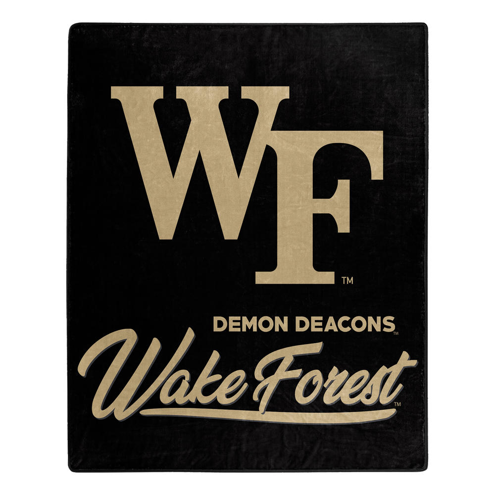 The Northwest Group NCAA Wake Forest Deamon Deacons Signature Raschel