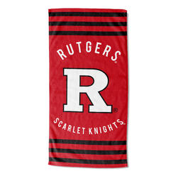 The Northwest Group 1COL-62005-0096-RET 30 x 60 in. Rutgers Stripes Stripes Beach Towel